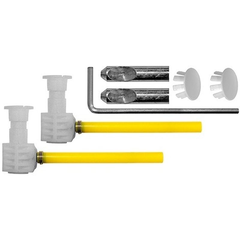 wallhung wc or bidet fixing kit accessori per montaggio sanitari